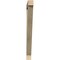 Ekena Millwork Traditional Block Rough Sawn Bracket, Douglas Fir, 4"W x 40"D x 48"H BKT04X40X48TRA05RDF - alternate 4